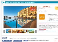 Vacances:  359 ou 369 euros la semaine à Madere en hotel 4* .. depart les 8 et 10 juillet de Paris