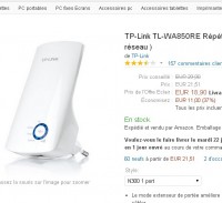 Repeteur wifi tp link à moins de 19 euros