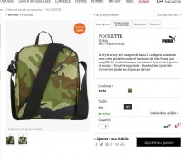 Sacoche bandouliere puma à 6 euros