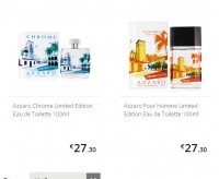 offre parfums : 20.8 euros port inclus Azzaro limited edition 100ml ( chrome et azzaro hommes) .. toujours dispo