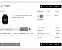 26.65 euros l’eau de toilette drakkar noir laroche 100ml .. à nouveau en stock