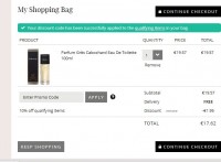 Eau de toilette Gres Cabochard 100ml à 17.62 euros