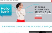 Hello Bank .. 50 euros offerts pour l’ouverture d’un compte bancaire