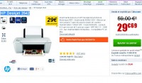 Imprimante pas chère: moins de 30 euros la multifonction HP 2542 WIFI