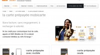 1.9 euros la puce sim prépayée mobicarte avec appels et sms illimités le soir