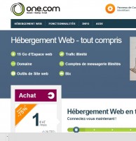 1.2 euros par mois l’hebergement internet avec  15go d’espace web