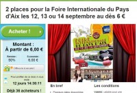 Bouches du Rhone : entrées à moitié prix pour la foire internationale d’aix en provence