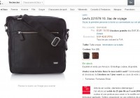Sacoche Levi’s en cuir à moins de 20 euros