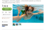 Billets aquaboulevard à moitié prix .. toujours disponibles ..