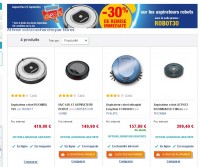 30 pourcent de remise sur les aspirateurs robots le 25 septembre