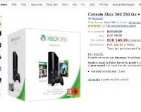 Offre jeux videos : console xbox360 250go + 2 jeux à 150 euros .. le 3 septembre