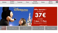 Promo billets disneyland paris : 1 jour / 1 parc à partir de 37 euros