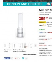 adherent fnac : 50% en bons d’achats sur les ventilateurs, chauffages dyson ..