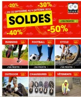 Soldes chez go sport