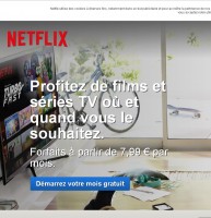 Gratuit : 1 mois d’abonnement à NetFlix sans engagement