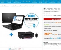 Pack netbook windows + imprimante + souris qui revient à moins de 190 euros