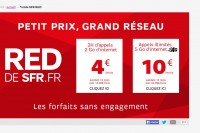 Abonnements mobiles sfr red pas chers : 4.99 2h/2go , 10€ pour illimité +5go  … toujours dispo