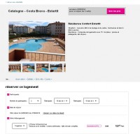Bon plan vacances:  121 euros la location sur la costa brava arrivée le 20 septembre