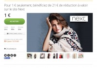 Bon plan mode : 20 euros de reduction pour 50 d’achats sur le site next