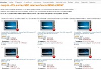 informatique : disques ssd en promo … à partir de 58 euros le 120go , 84€ le 240go