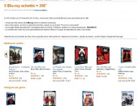 Blu ray pas chers : 5 films pour 35 euros port inclus … dont des films en 3D