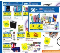 Carrefour : de la papeterie et fournitures scolaires à 50%