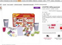 Bon plan jouet : 9 euros au lieu de 30 le kit creatif joustra gourmand (pour creer des bonbons …)