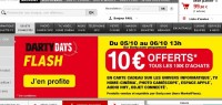 Darty : 10 euros offerts par tranche de 100 euros d’achats les 5 et 6 octobre