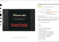 Bonne affaire Disque SSD : 109.9 euros un disque de 240go le 13 octobre