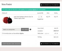 Bon plan parfum : eau de toilette kokorico Gaultier 50ml à 21.61 (autour de 50 normalement)