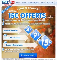 Fdj : jusqu’à 15 euros de bonus pour jouer au loto , euromillions … jusqu’au 31 decembre