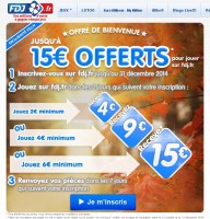 Fdj : jusqu’à 15 euros de bonus pour jouer au loto , euromillions … jusqu’au 31 decembre
