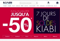 Kiabi … les soldes du 8 au 14 octobre .. dernier jour