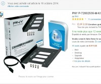 Kit migration disque SSD à 10 euros avec logiciel de clonage