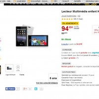 Baladeur Multimedia Kurio à 10 euros pour 60 euros d’achats en jouets pour les adherents fnac