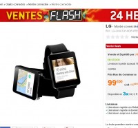 Bon plan geek : montre connectée LG G WATCH à 99 euros au lieu de pres du double un peu partout