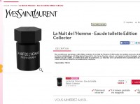 Bon plan parfum : 47.92 euros la nuit de l’homme YSL 100ml (autour de 90 normalement)