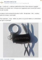 3 portes clés multifonctions à gagner … tirage le 20 octobre