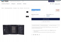 Bon prix portefeuille en cuir : 19.95 euros port inclus le modele de la marque Nic and Mel