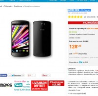 Smartphone Archos 50 oxygen à moins de 130 euros (quad core, apn 13mp) …