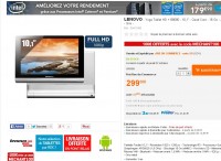 Bon plan tablette puissante : moins de 200 euros la lenovo yoga 10 pouces (quad core, 2go de mémoire vive)