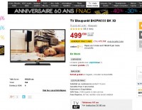 Bon plan tv ! 351 euros une tv 42 pouces 3d blaupunkt … jusqu’au 15 octobre