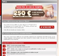 Bon plan paris hippiques:  20 euros = 80 euros à parier avec Zeturf …