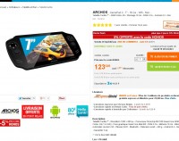 Bon plan tablette : Archos GamePad2 à 123 euros