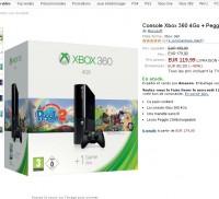 Console xbox360 pas chère ! 119 euros la version 4Go Peggle 2