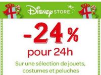 DisneyStore : 24 pourcent de remise le 14 novembre (bon plan jouets, poupées, peluches disney)