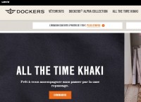 30 pourcent de remise sur les vétements Dockers