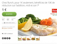 Restaurants Flunch : 9 euros d’économies