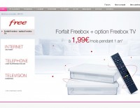 Bon plan abonnement internet : 1.99 euros par mois durant 12 mois la freebox