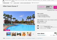 vacances:  299 euros la semaine à fuerteventura depart le 16 novembre de Paris
